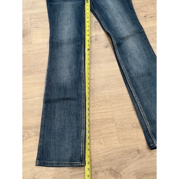 New With Tags Wrangler Women's Retro Sadie Low Rise Boot Cut Jean Blue - Picture 7 of 9